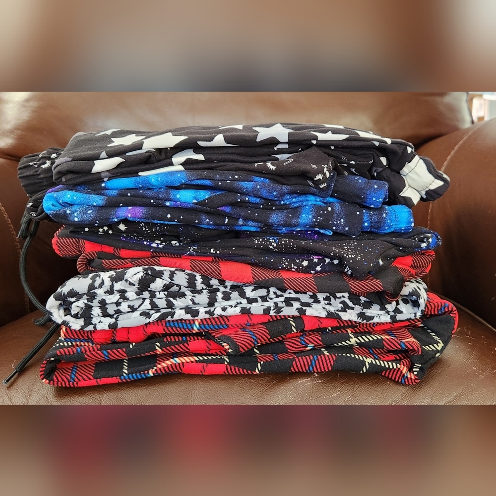 Leggings Depot womens Joggers lot of 7 size XL